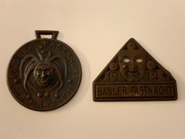 Fasnacht Basel KUPFER 1911 + 1912 **