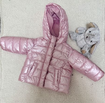 Rosa Winterjacke Gr. 80