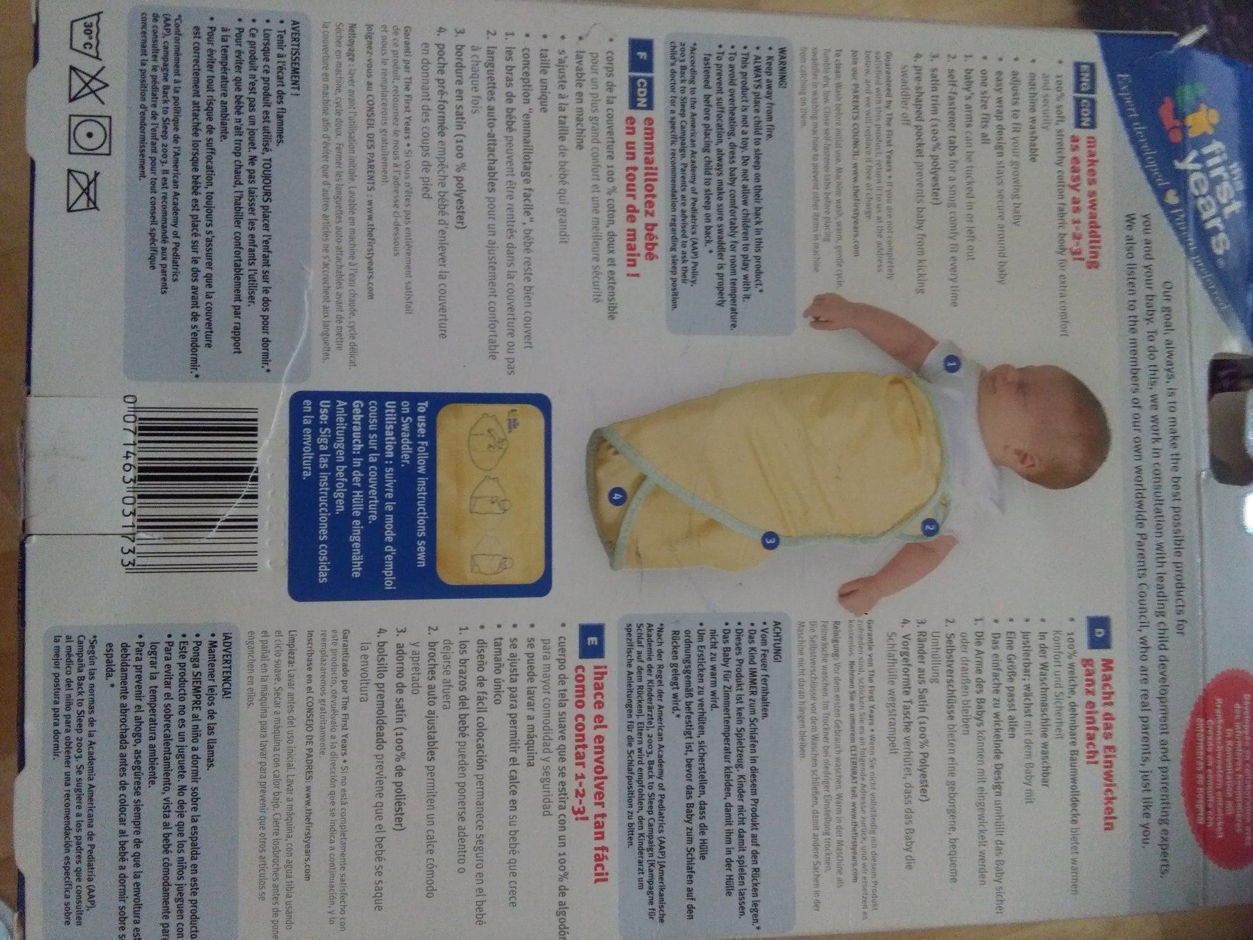 Pyjamas & Ähnliches: Set 2 Strampler (sleepsuits) & Decke – Neu und originalverpackt aus Pfaffhausen von mai2002 3