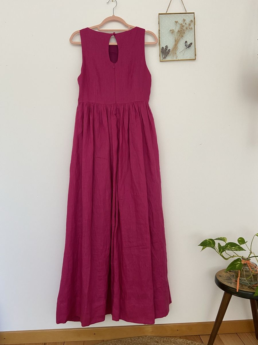 Vestiti: Maxikleid Farbe Pink ärmellos Grösse S – Nuovo e nell'imballaggio originale da Walde SG venduto da k_gii 1
