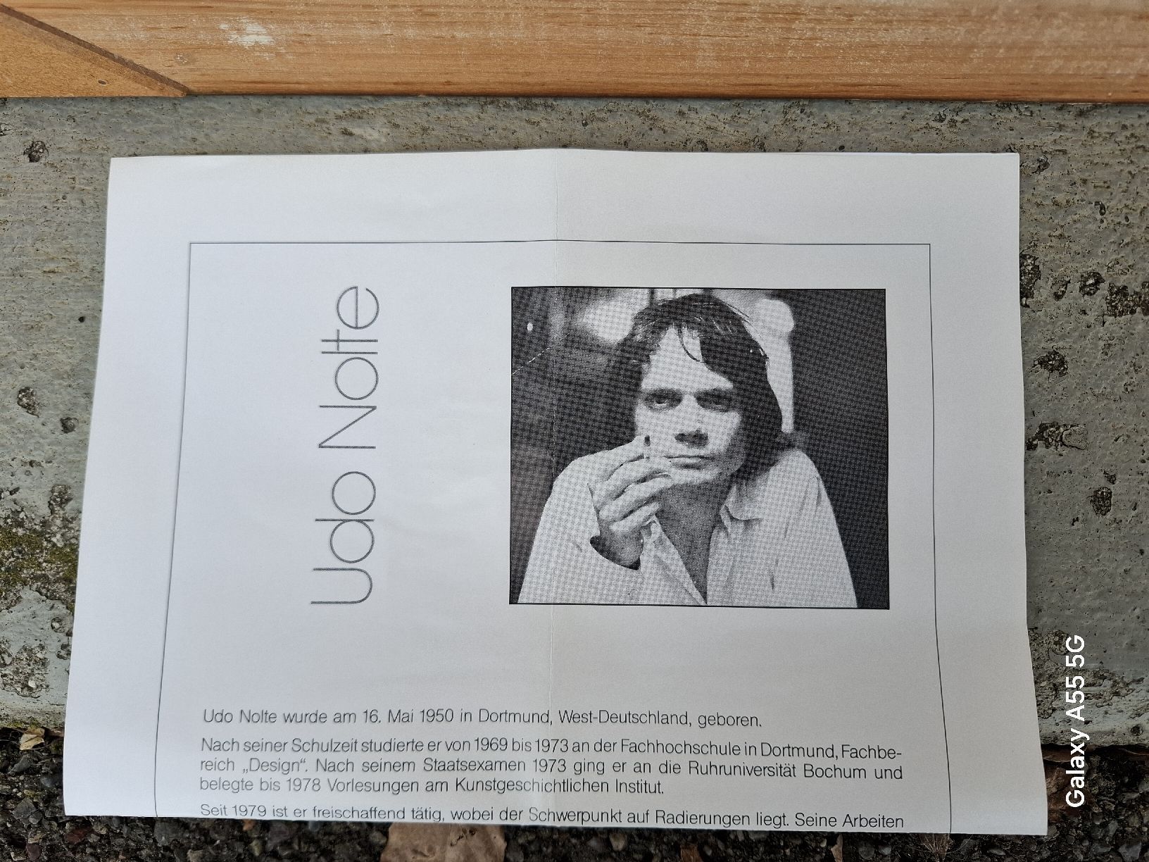 Grafiken & Lithographien: Gerahmtes Kunstbild von Udo Nolte – Neu (gemäss Beschreibung) aus Richterswil von Friedafrech 1
