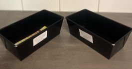Praktisches 2er-Set Backformen 20x11cm. NEU