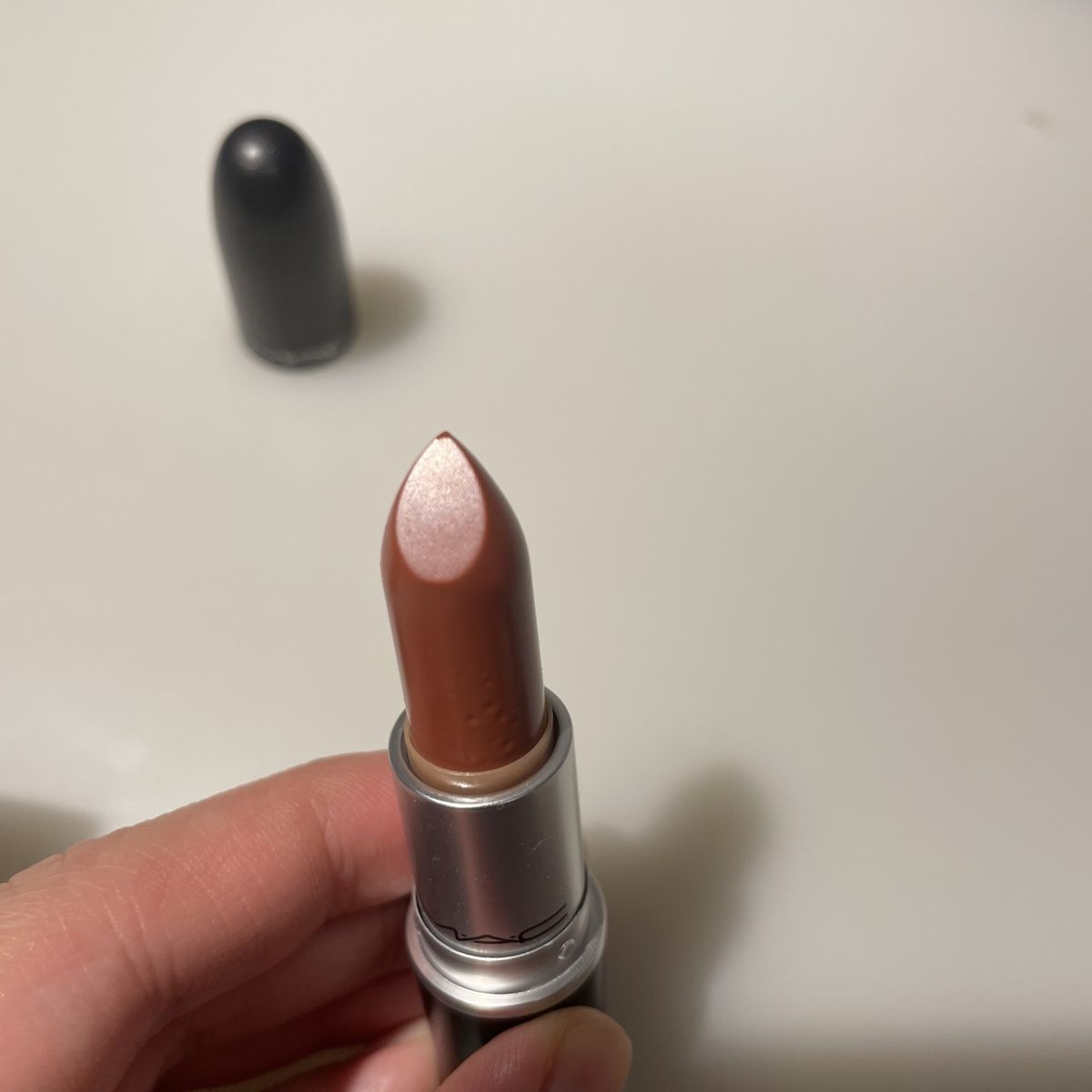 Make-up: Mac Satin Lipstick, Lippenstigt, Farbe Mocha – Nuovo e nell'imballaggio originale da Bellach venduto da Lapislazuli_blues 8