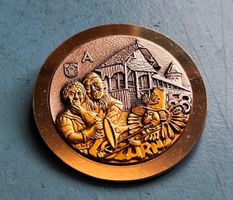 Fasnachtsplakette Luzern Komitee A 1985  LFK