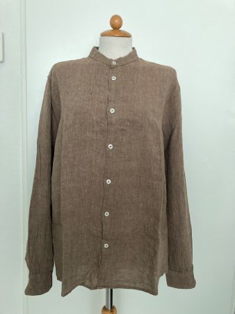 Sommer-Hemd Gazzarrini, Italy  100% Leinen Gr. M