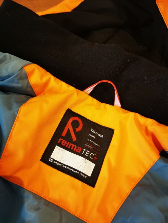 Reima Ski-/Snowboard Jacke 164 Orange Unisex 7