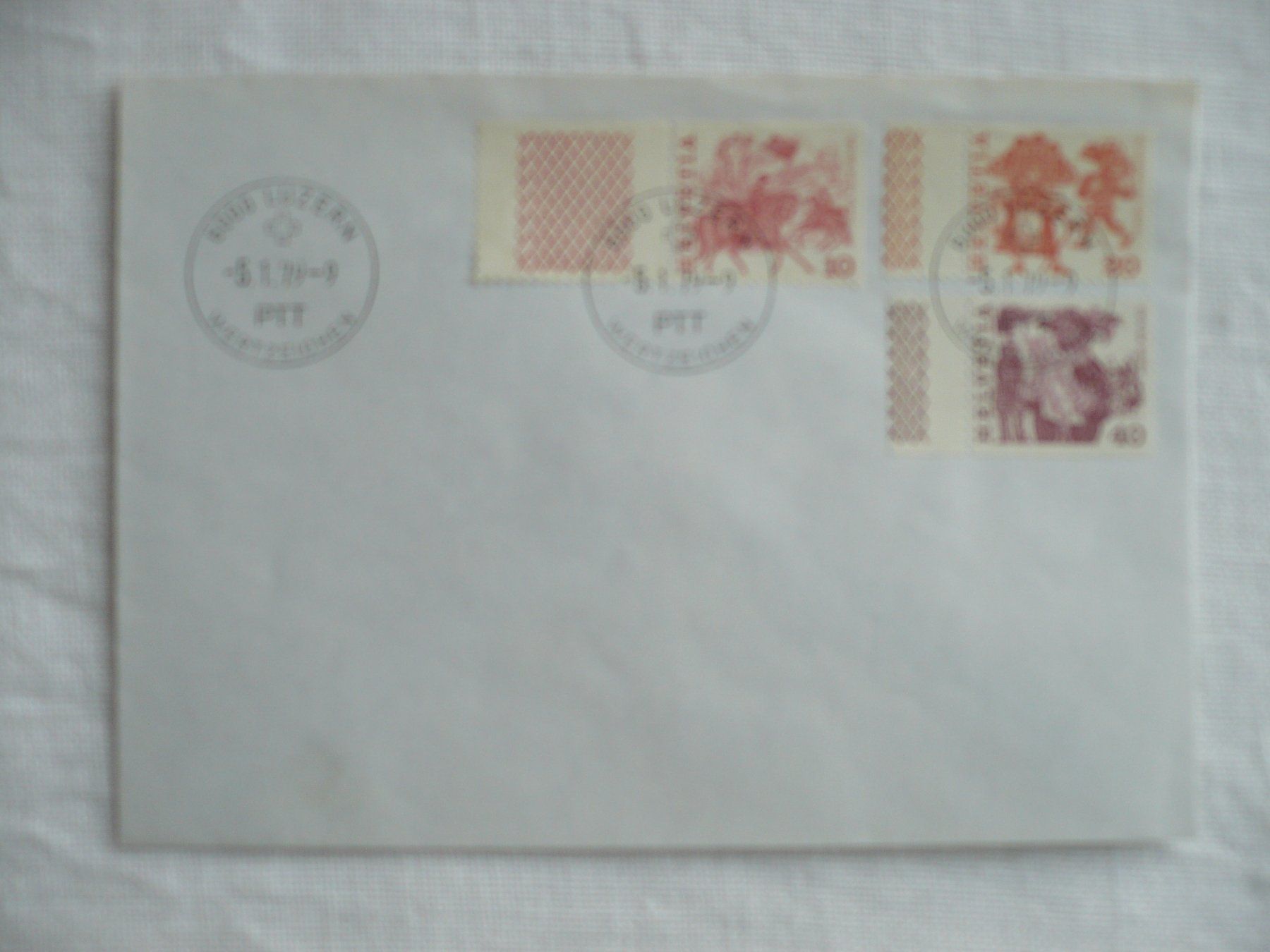 Tous les timbres: 1979 FDC aus Markenheftchen – D'occasion à Zürich par saltandpepper008