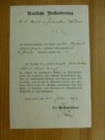 Interlaken, Amtliche Aufforderung 8. September 1883