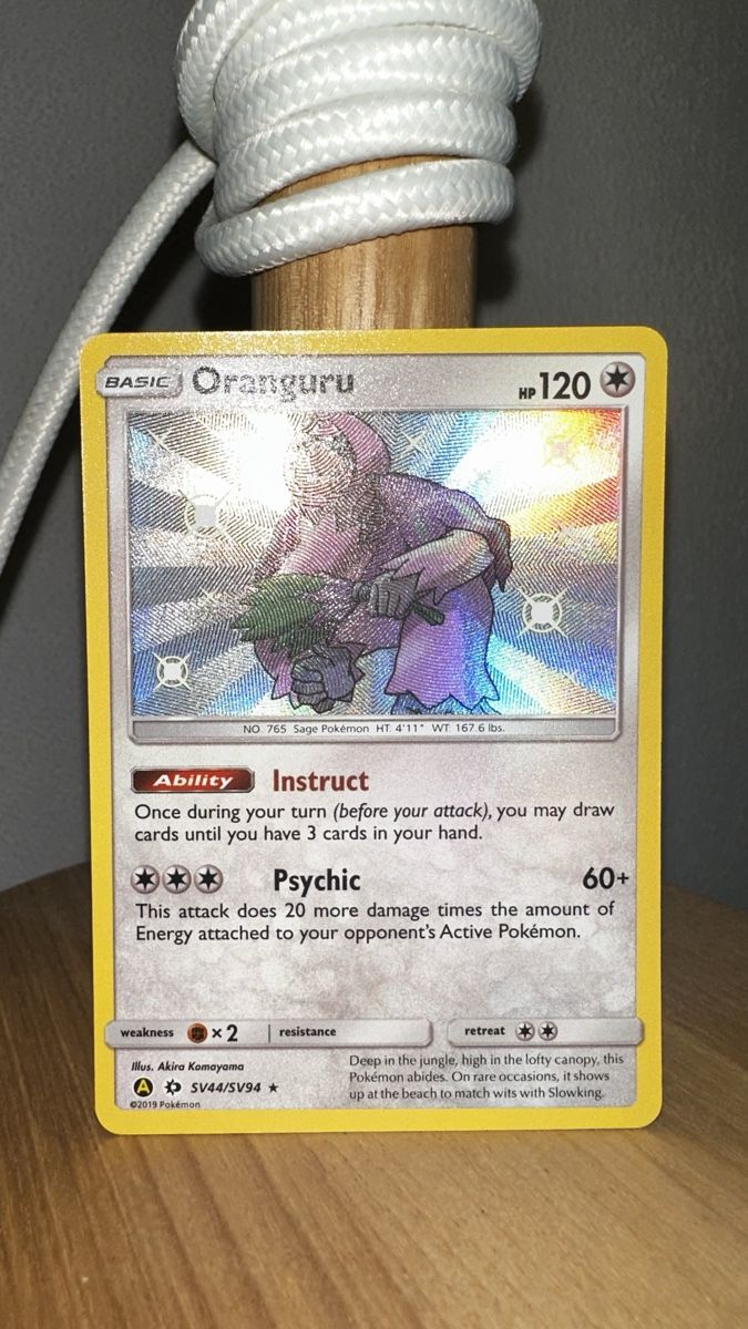 Pokémon Carte collezionabili: POKÉMON / Shiny Oranguru / Hidden Fates – Usato da Herzogenbuchsee venduto da TCG-High-Quality 2