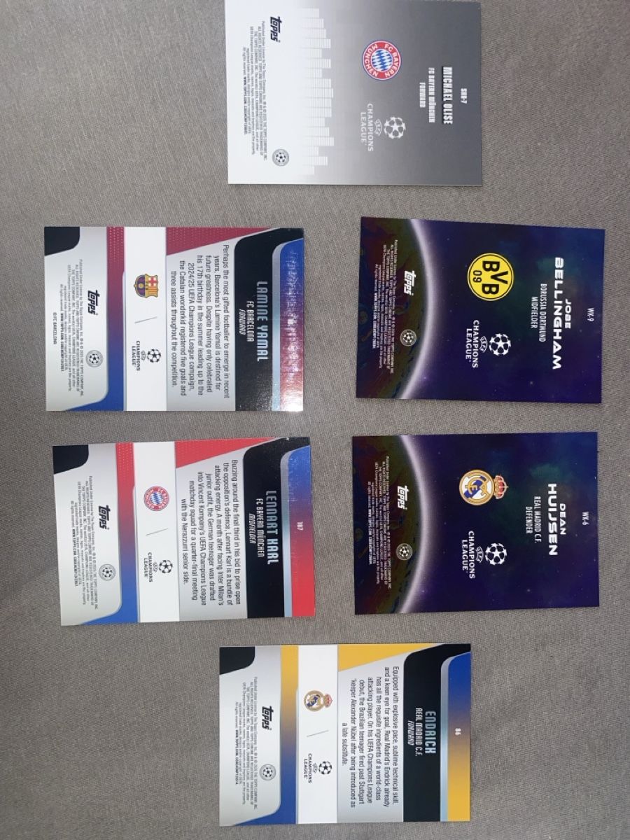 Topps Cartes à collectionner: Topps Chrome 2026 CL Star Set!  – D'occasion à Dornach par kil_rc55 1