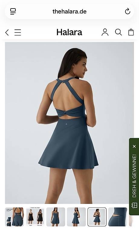 Vestiti: Halara Kleid mit Taschen, Grösse L  – Usato da Schlieren venduto da chr_kdf8 1