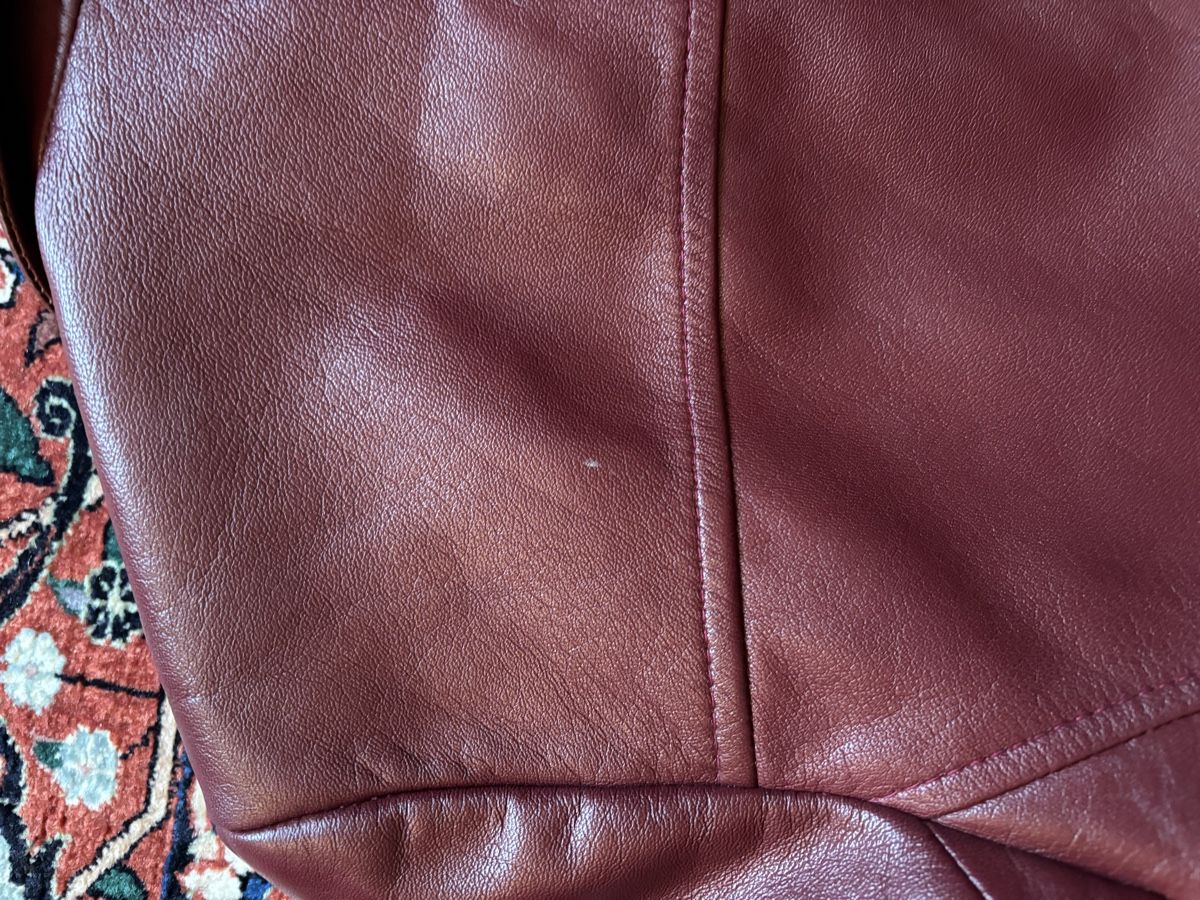Giacche: Lederjacke Vintage burgunderrot  – Usato da Zürich venduto da glo_6dxm 4
