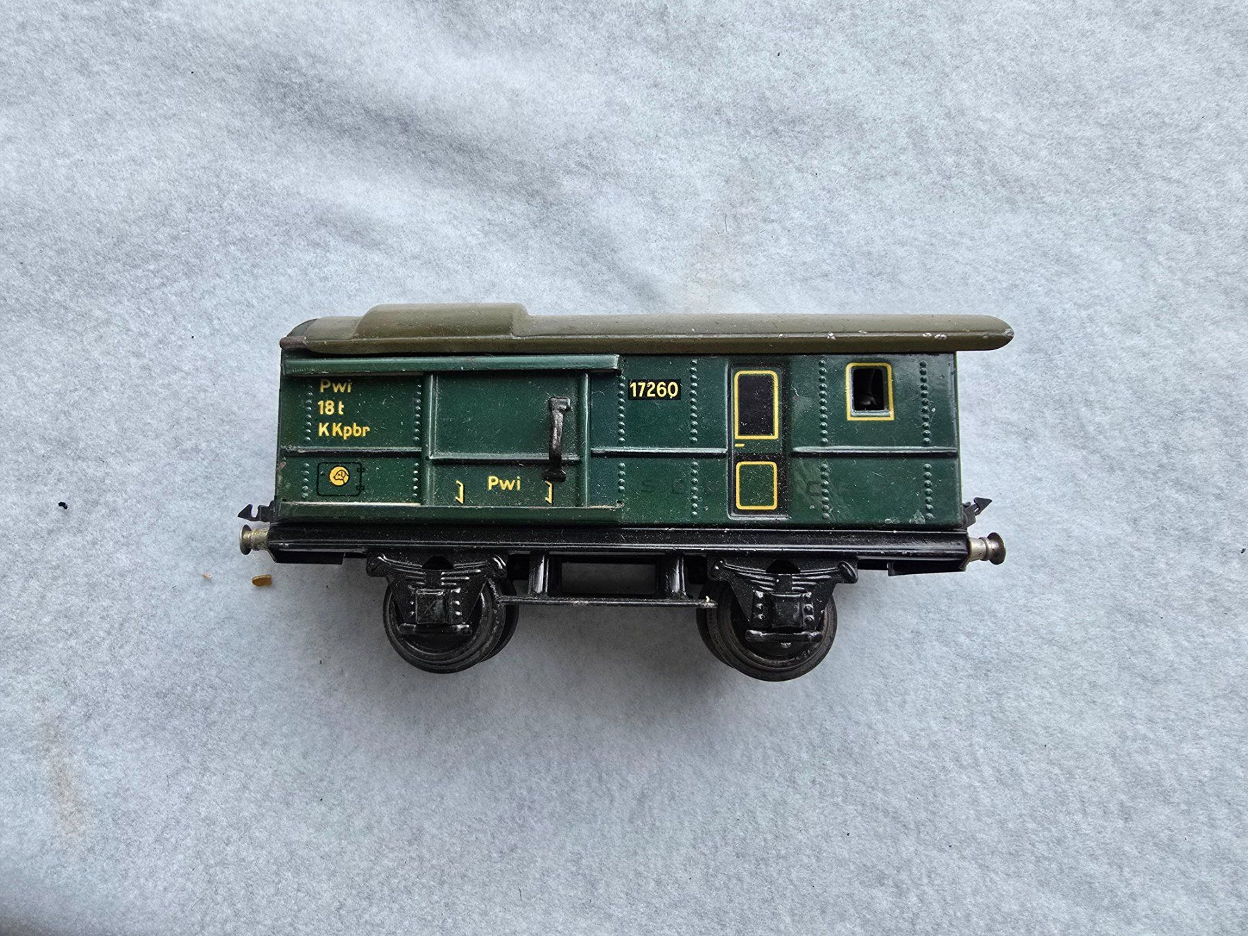 Märklin Modellini di ferrovie: alte Modell-Eisenbahn mit Schienen von ca. 1925 – Usato da Bürglen TG venduto da Osi58 3