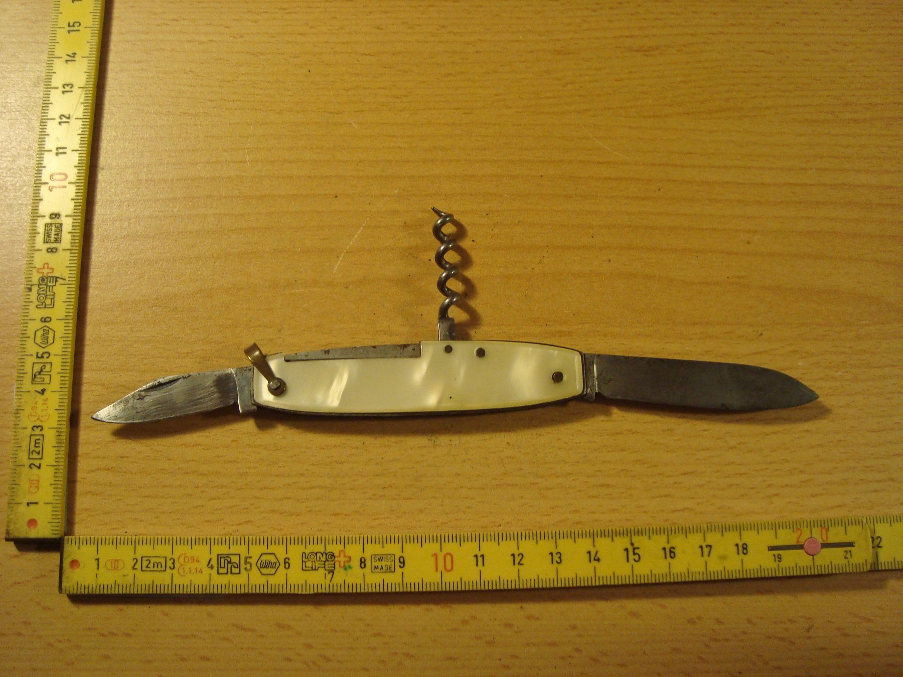Coltelli tascabile: Antikes Souvenirmesser Lourdes – Usato da Vordemwald venduto da tinumesser 1