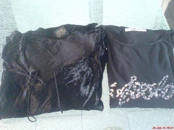 T-shirt: 2 schöne,schwarze langarm Shirts Gr.M – Nuovo (secondo la descrizione) da Oftringen venduto da andrax 2