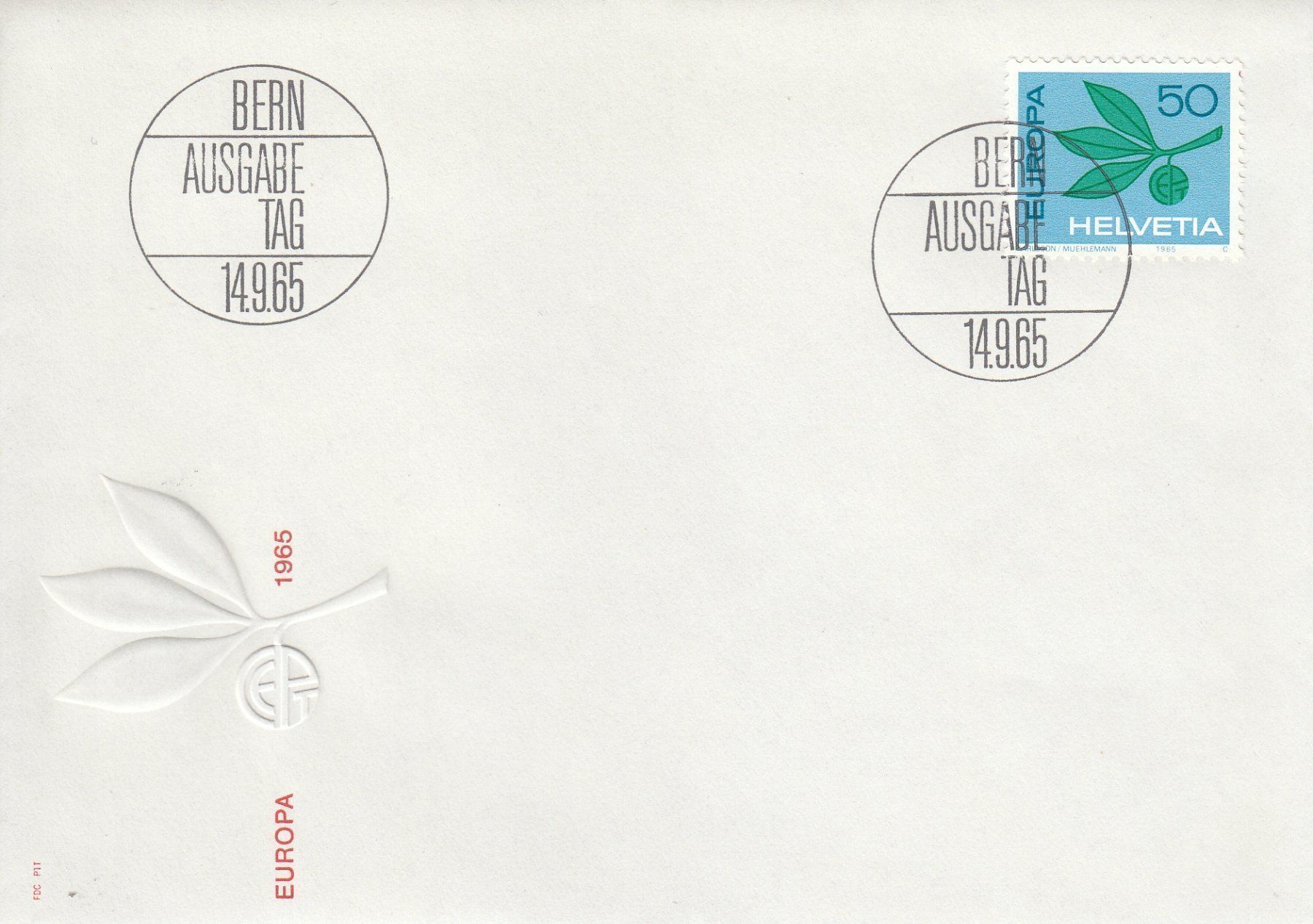 Tutti i francobolli: 1965 435 Europa FDC Bern 14.9.65 – Usato da Spreitenbach venduto da Mustang_1105