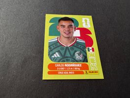 Panini Fifa Fussball WM 2026 Sticker Carlos Rodriguez MEX 9