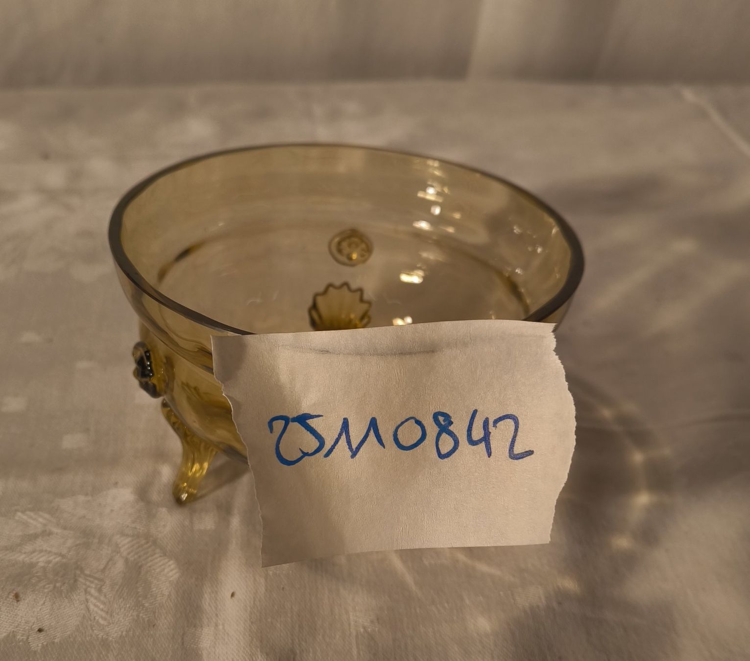 Bicchieri: Schale, Glas, alt, gelb – Usato da Rorschacherberg venduto da snOOpydOg11 5