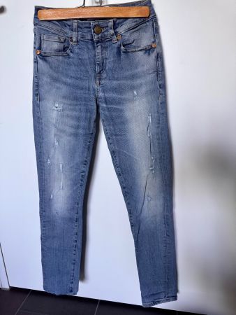 Only Hose Jeans Regular Skinny Gr. 26/32 blau