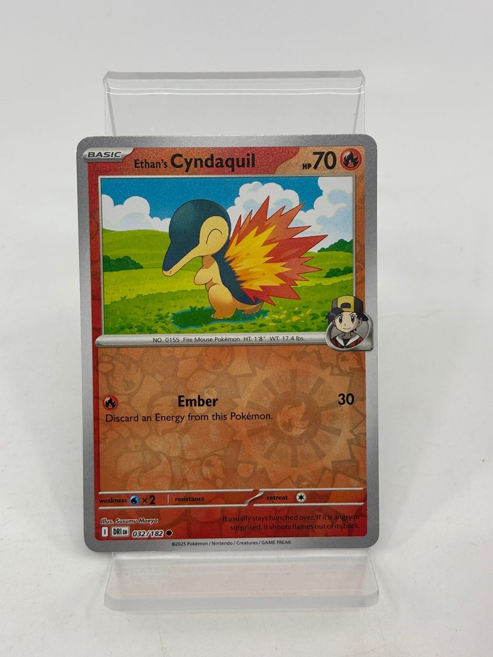 Pokémon Sammelbilder & Trading cards: Pokemon Ethan's Cyndaquil 032/182 – Gebraucht aus Herisau von Pokemon2026