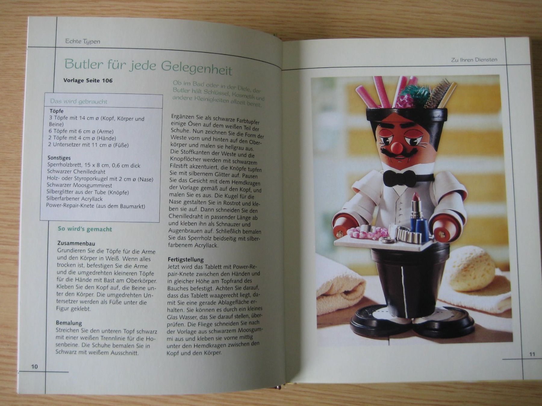 Libri: Bastelbuch - Figuren aus Tontöpfen – Usato da Greifensee venduto da Janali01 3