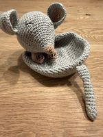 Nuscheli - Maus gehäkelt 