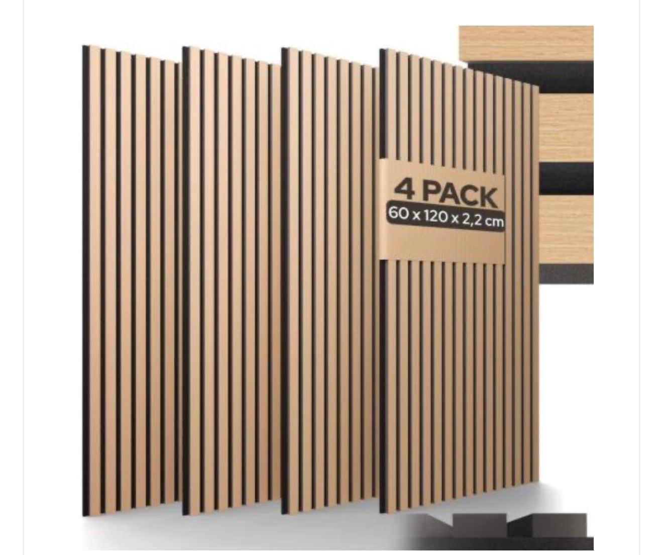 Autres accessoires: Akustikpaneele 4er Set - Eiche – Neuf avec emballage d'origine à Amriswil par JaJa-Express