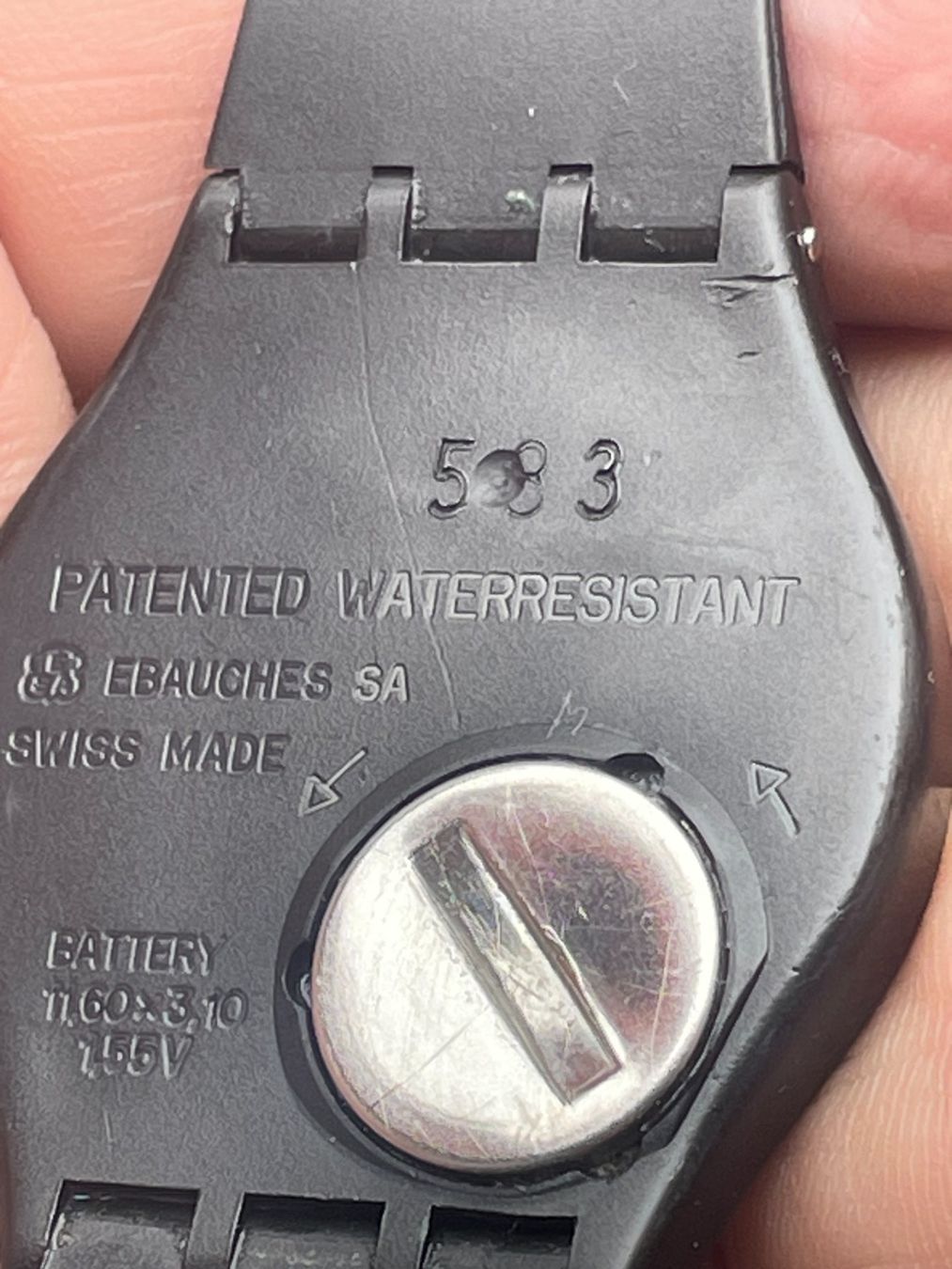 Swatch Orologi: Swatch 583 Rar – Usato da Rorschach venduto da Spektar 5