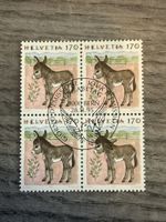 Helvetia Briefmarke Esel 170, 28.11.95, Top Zustand! (52)