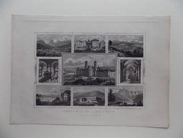 Einsiedeln Etzel Souvenirblatt