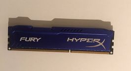 Kingston HyperX Fury Blue RAM 8GB DDR3 - Top Zustand!