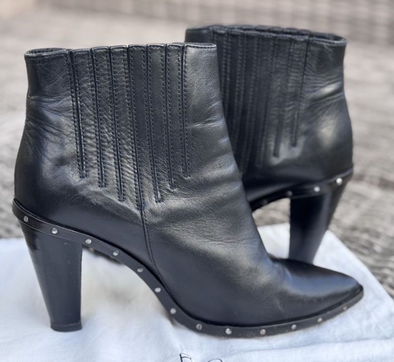 Iro Scarpe da donna: IRO Paris Stiefeletten Leder Schwarz, Gr. 39 – Usato da Bern venduto da Princesse_Stephanie 1