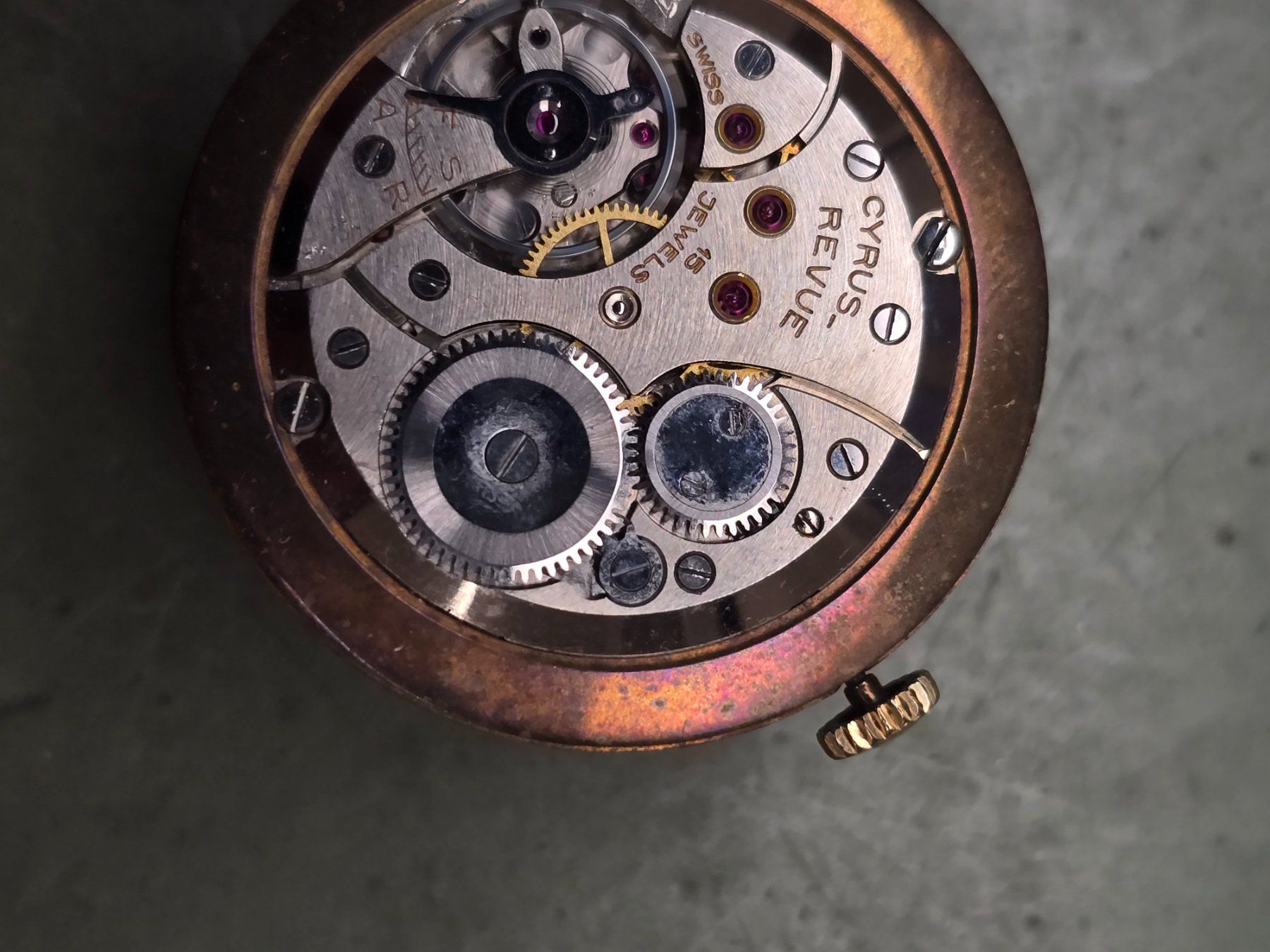 Orologi: Mouvement Revus 77 Cyrus – Usato da Tramelan venduto da Nirdan 2