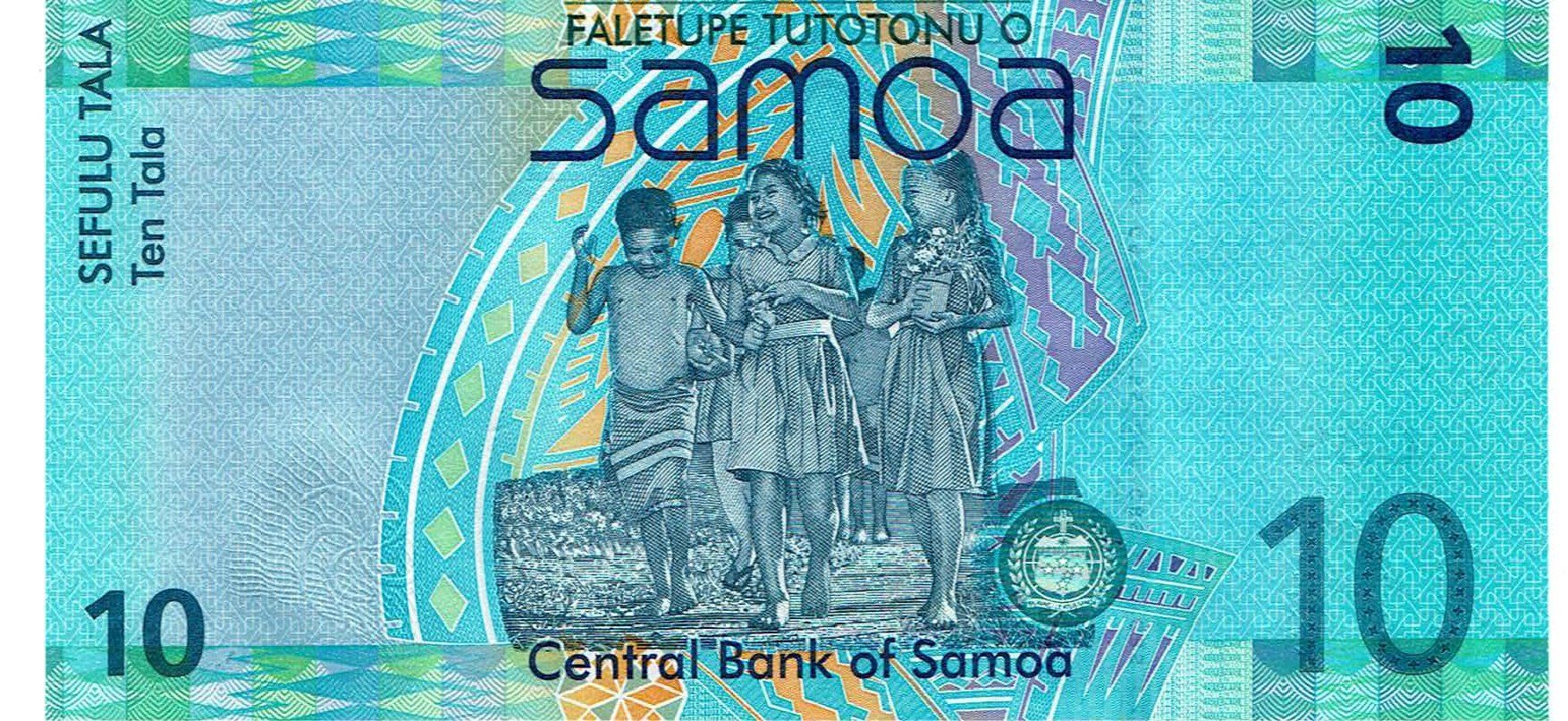 Banknoten: Samoa 10 Tala 2017 P-39b UNZ – Neu (gemäss Beschreibung) aus Steffisburg von ber_8htf 1