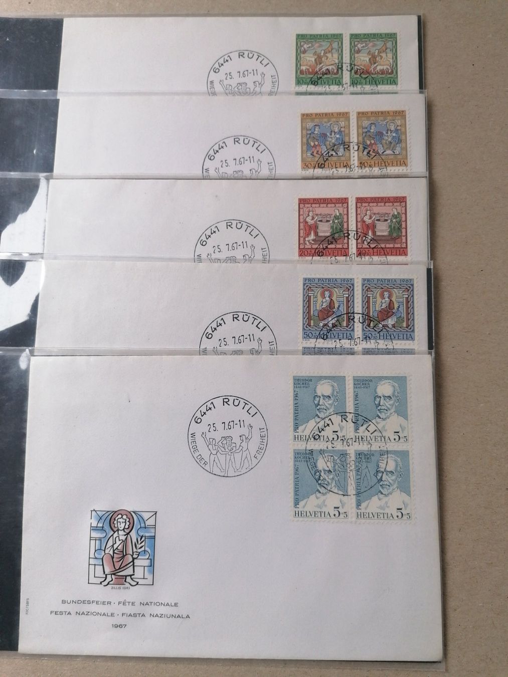 Buste & buste per spedizione: Briefe pro patria – Usato da Baar venduto da rob_c9rz