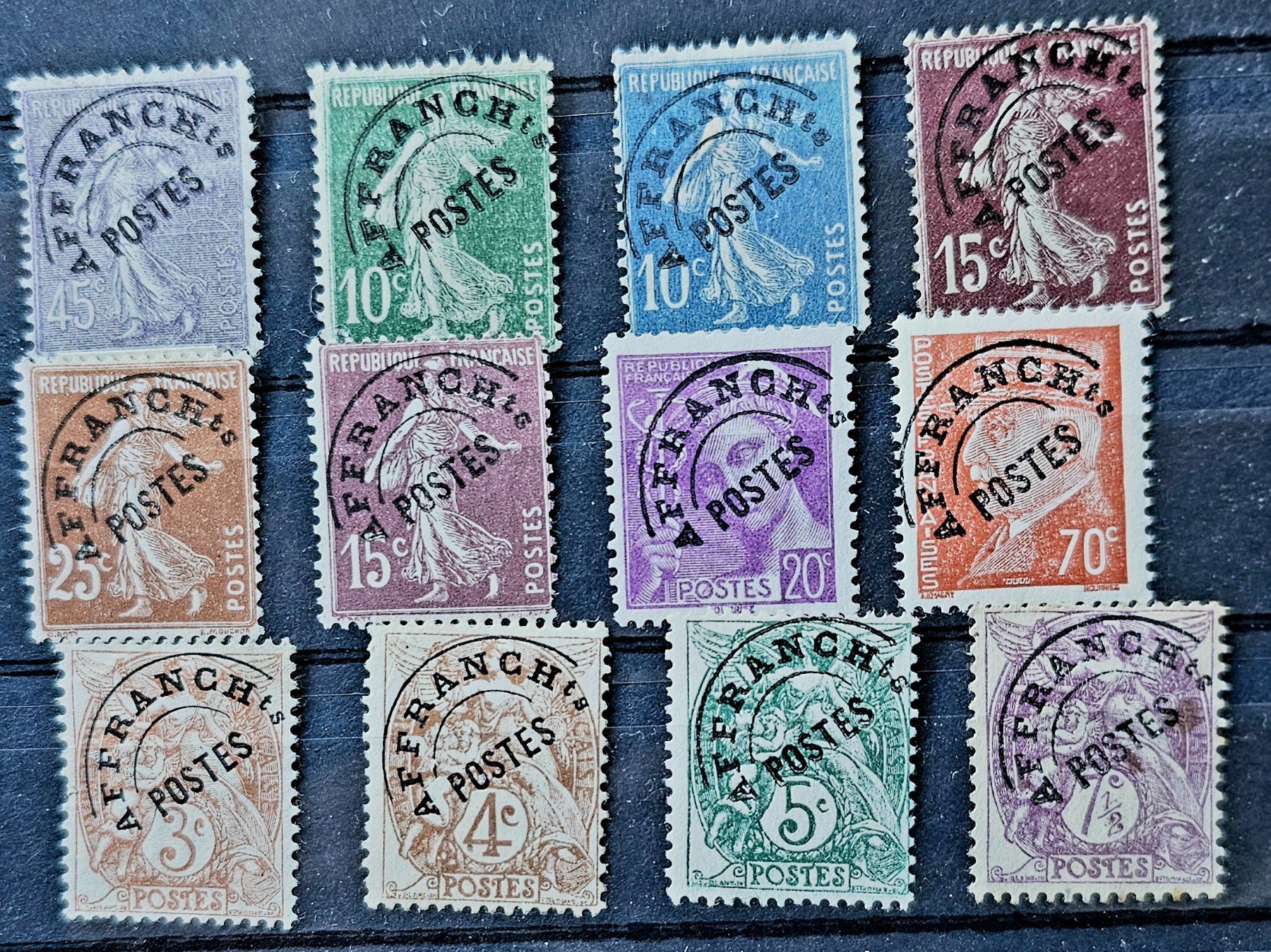 Alle Briefmarken: FRANCE préoblitérés – Neu (gemäss Beschreibung) aus Les Valettes von Nuba1