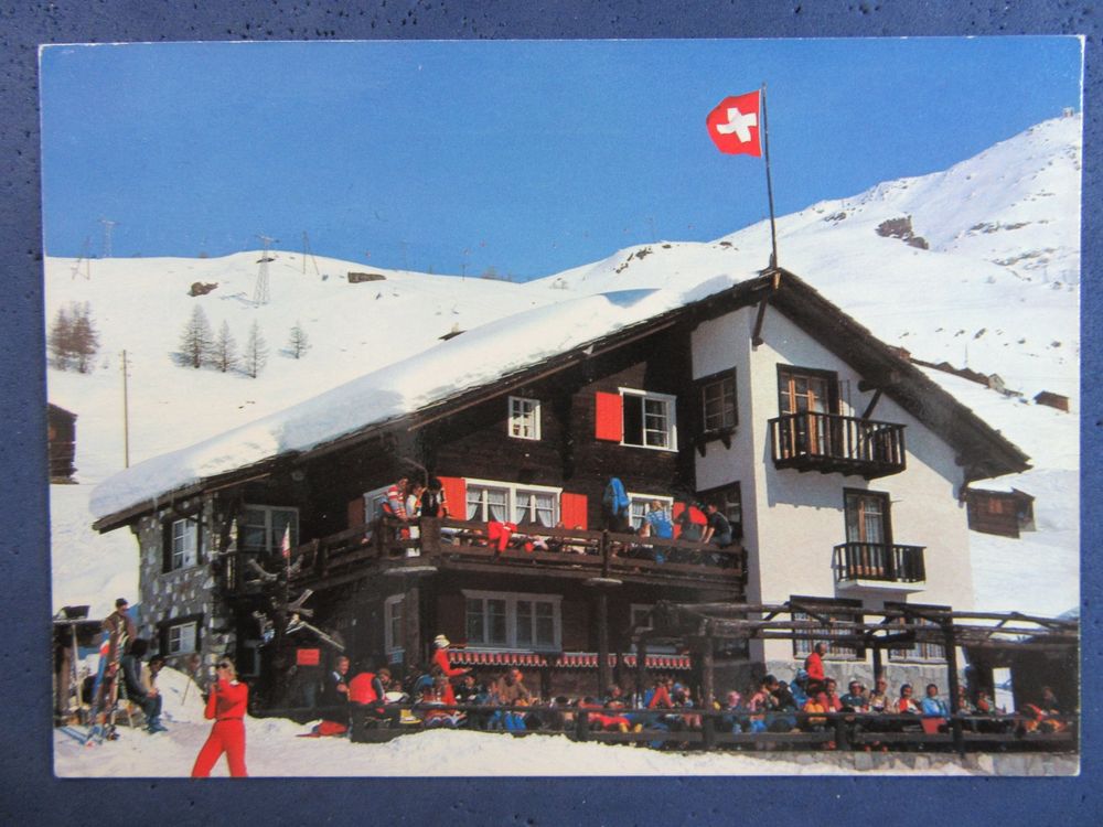 ALPENHEIM RESTAURANT SCHÄFERSTUBE FINDELN OB ZERMATT BELEBT Kaufen