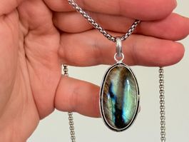 Collier avec Labradorite