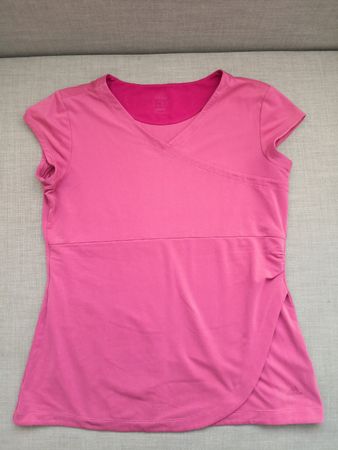 Adidas Sport T-Shirt in Rosa, Gr. 42