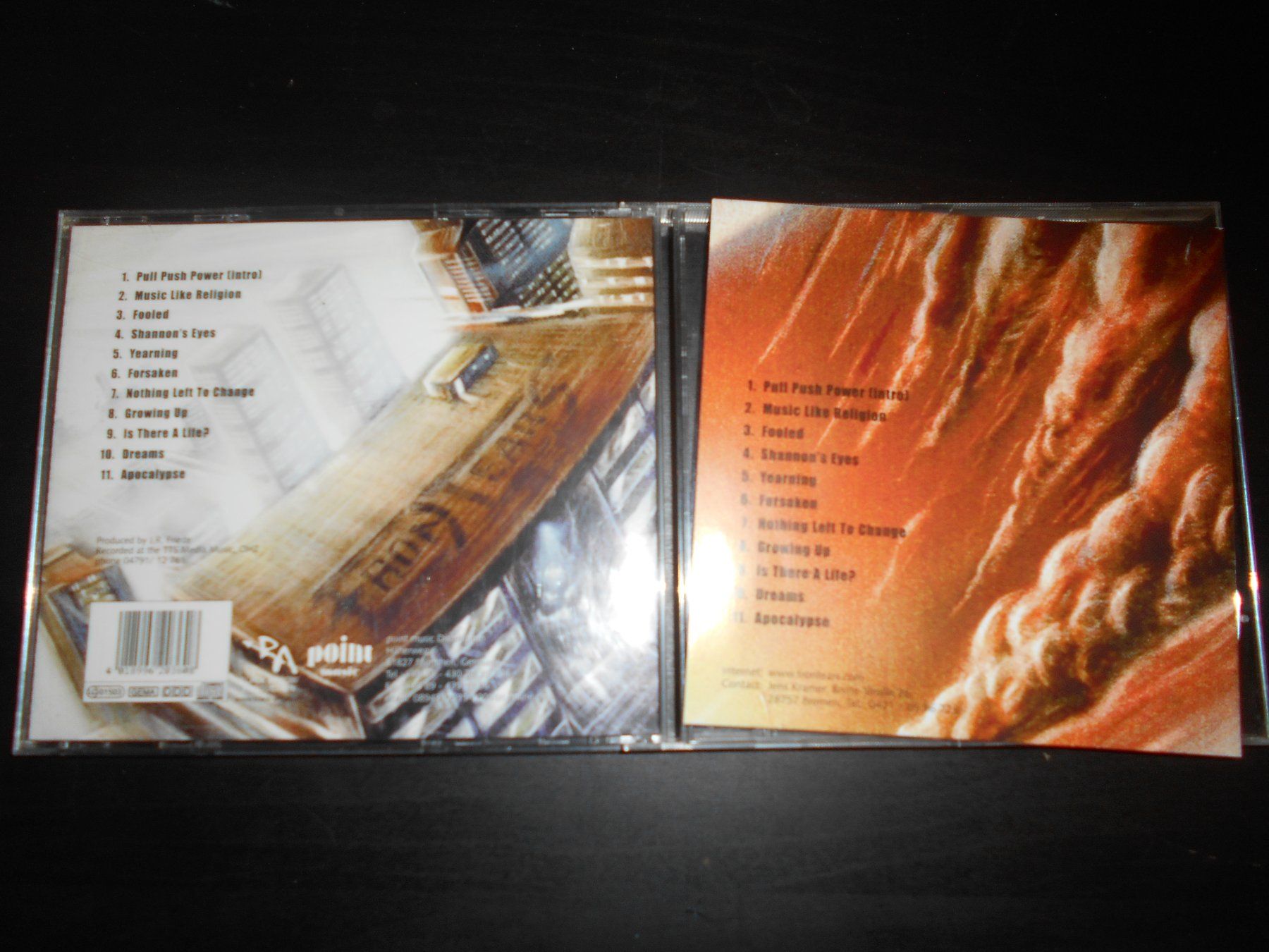 CD: Frontears – Pull Push Power / 1999 – Usato da Aarberg venduto da witchhunter01 1