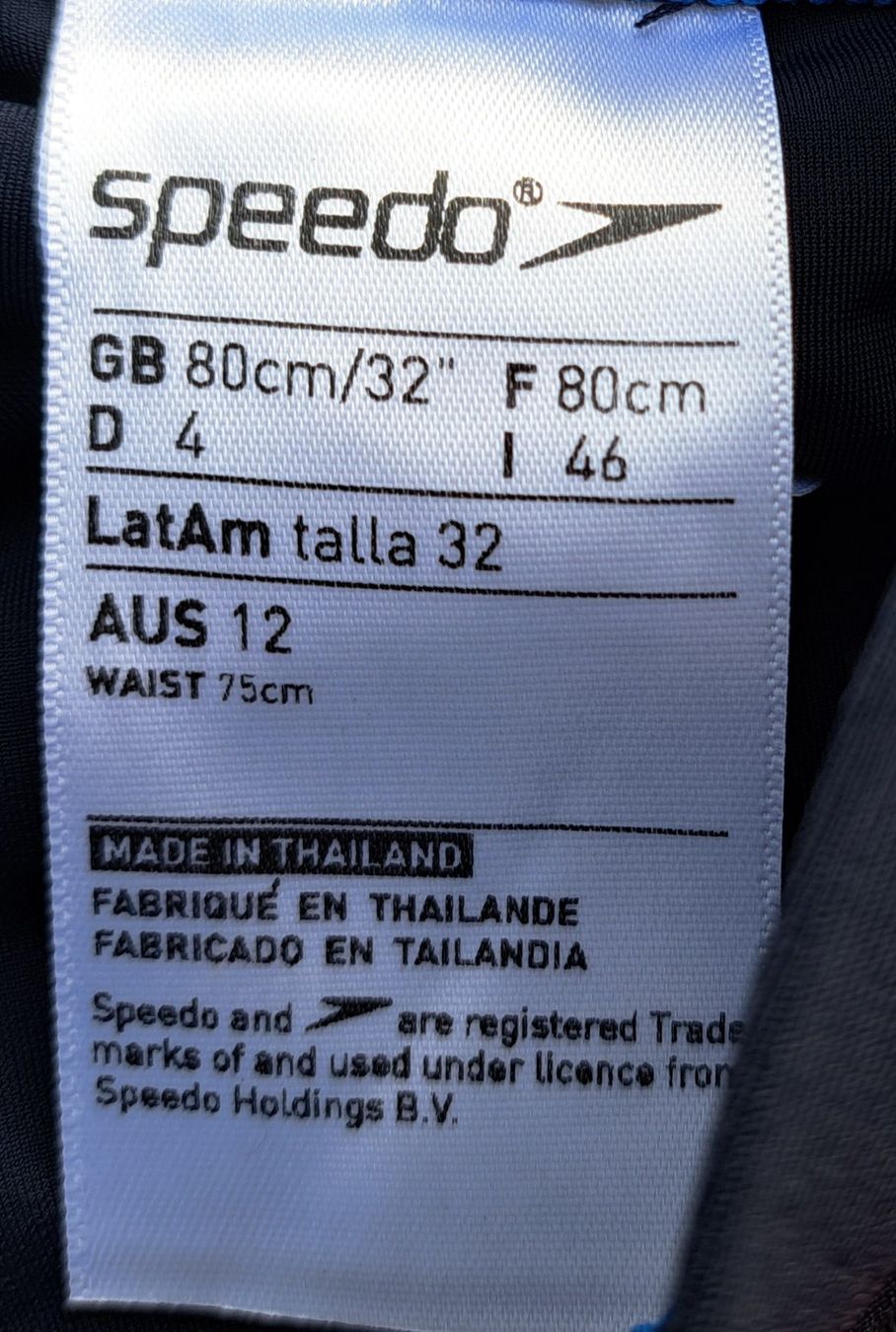 Speedo Costumi da bagno: NEU! Dunkelblaue Speedo Badehose Gr. S – Nuovo e nell'imballaggio originale da Gysenstein venduto da joshuas81 3