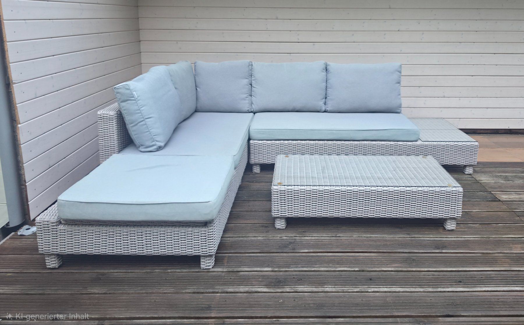 Sofas: Gartenlounge mit Beistelltisch – Gebraucht aus Etzgen von VierRingeA6 2