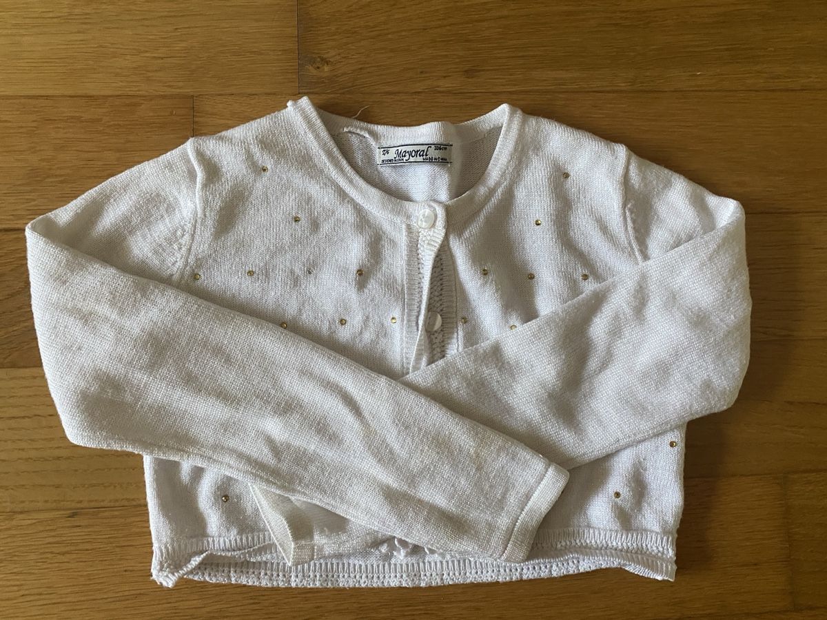 Vestes & Manteaux: Bolero Mädchen Gr 116 – D'occasion à Münchenstein par sommerverkauf12