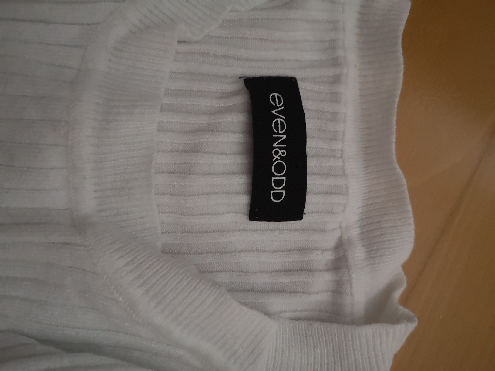 Maglioni & Felpe: Weisser Even&Odd Damenpullover Gr. XL gerippt Langarm Shirt – Usato da Sissach venduto da sasocla 1