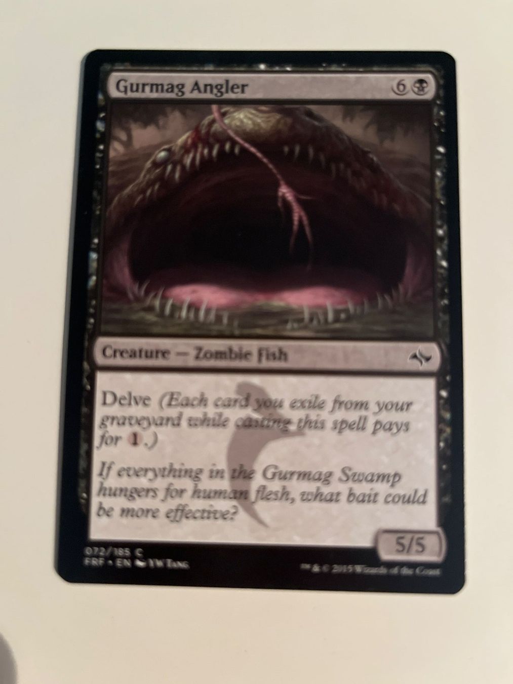 Magic The Gathering Carte collezionabili: 1 x Gurmag Angler - Magic: The Gathering - MtG – Usato da Kriens venduto da Shadi1980