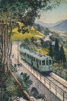 Monthey Champéry - Chemin de fer + c1910