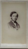 CDV J. Ganz, Zürich - Männer-Porträt