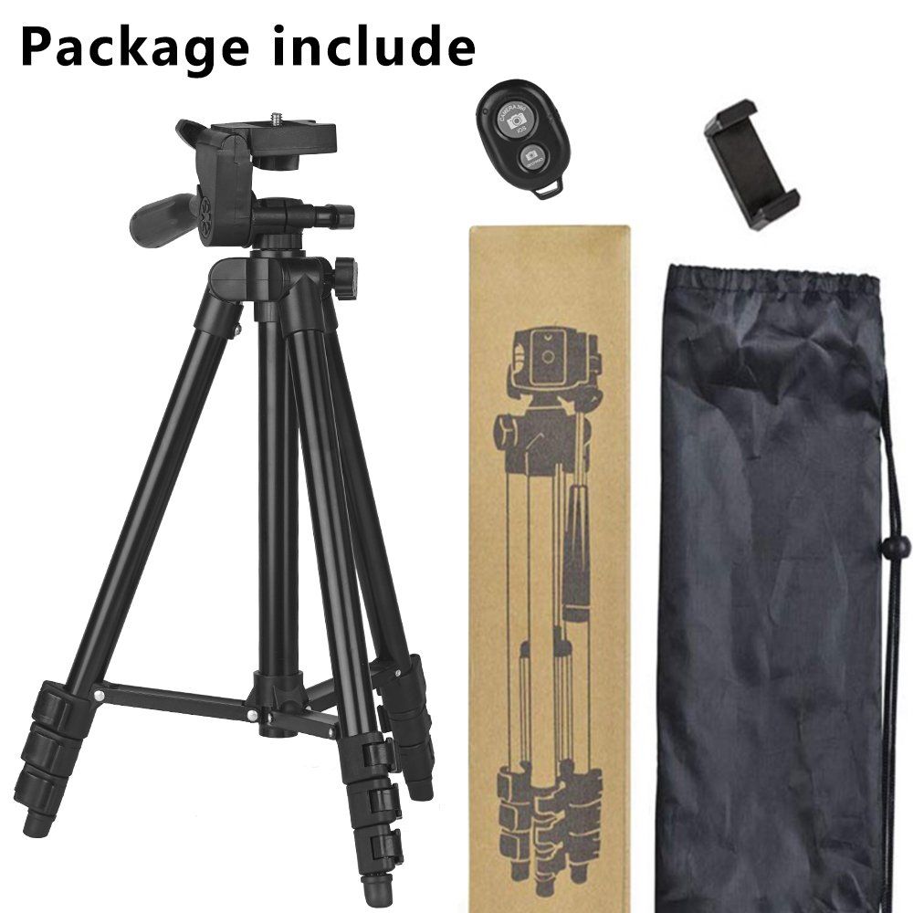 Stative & Köpfe: Fotostativ Kamerastativ Stativ 102cm mit Bluetooth Remote – Neu und originalverpackt aus Châtelaine von topshop.switzerland 7