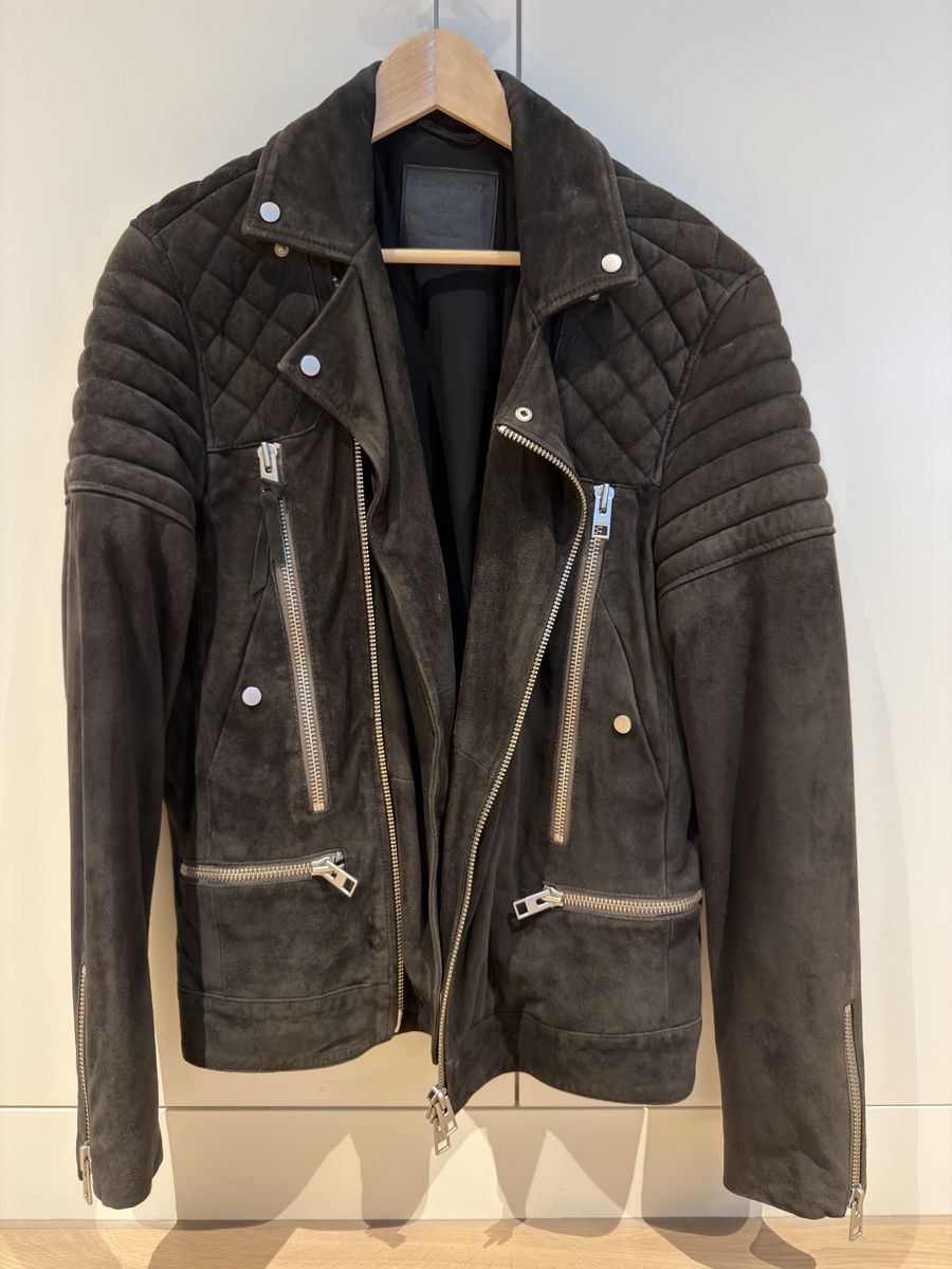 Allsaints Jacken: AllSaints Wildleder Jacke Grösse M – Neu (gemäss Beschreibung) aus Rotkreuz von Nyny