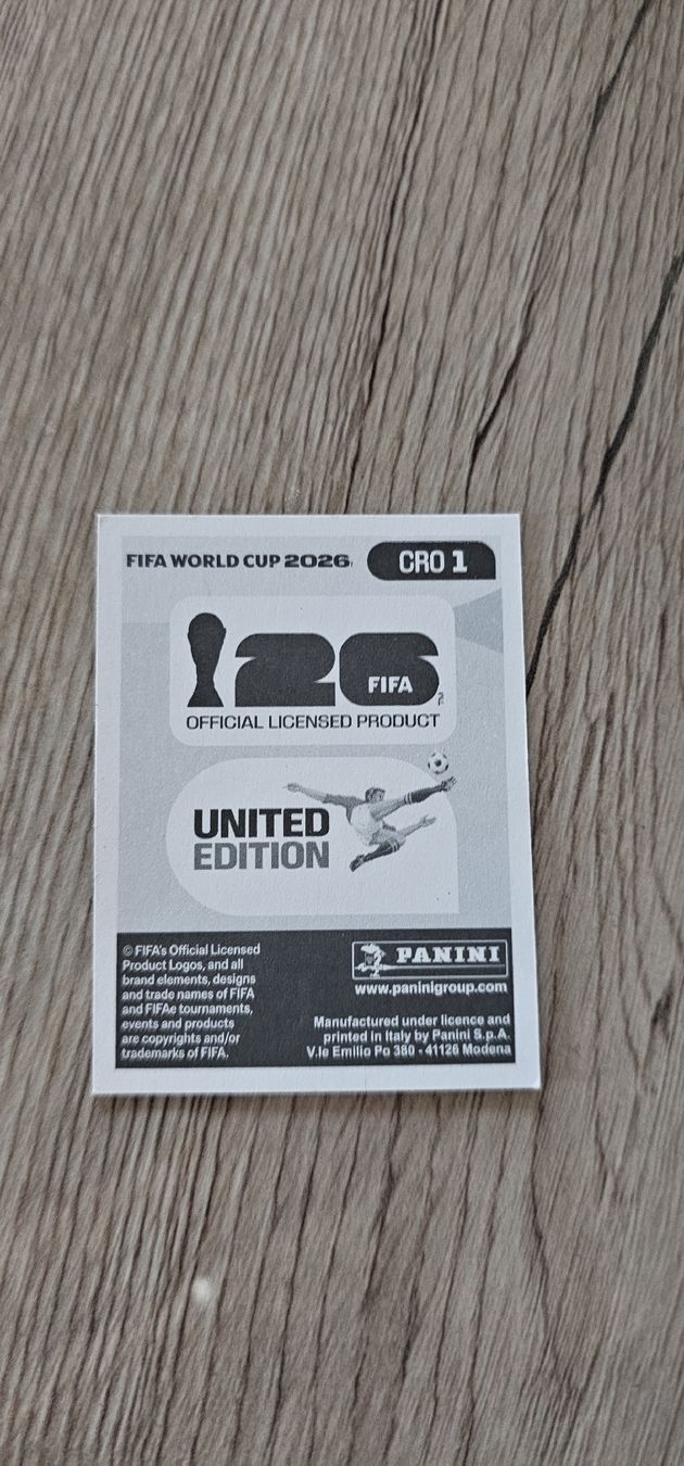 Panini Cartes à collectionner: Fifa World Cup Panini CRO 1 – Neuf avec emballage d'origine à Biel VS par volcom8702 1